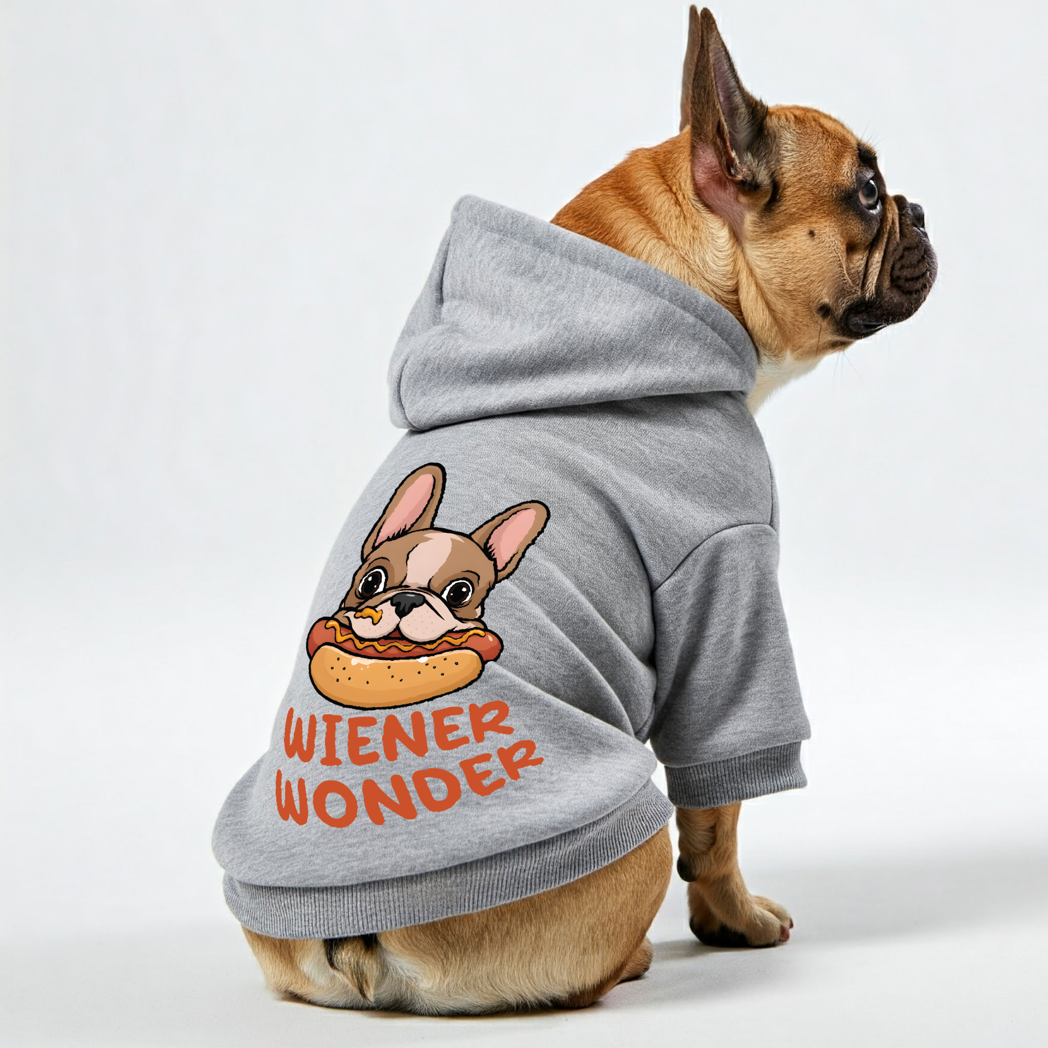 French Bulldog Winer Wonder Personalized French Bulldog Hoodies With