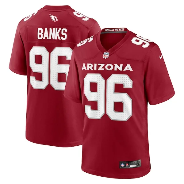 Performance None Game Jersey - Premium Cardinal NFL Fan Jersey | Ga...