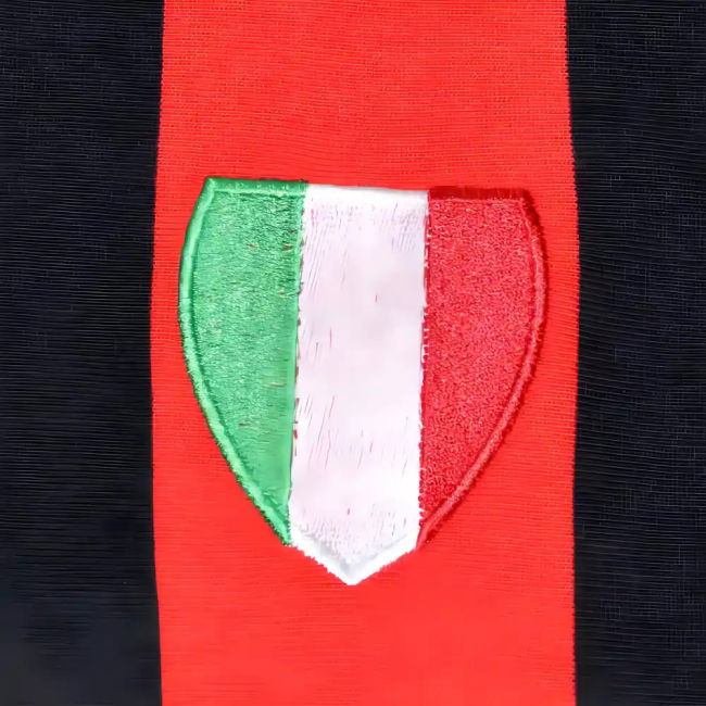 A C Milan 1950s Retro Football Shirt