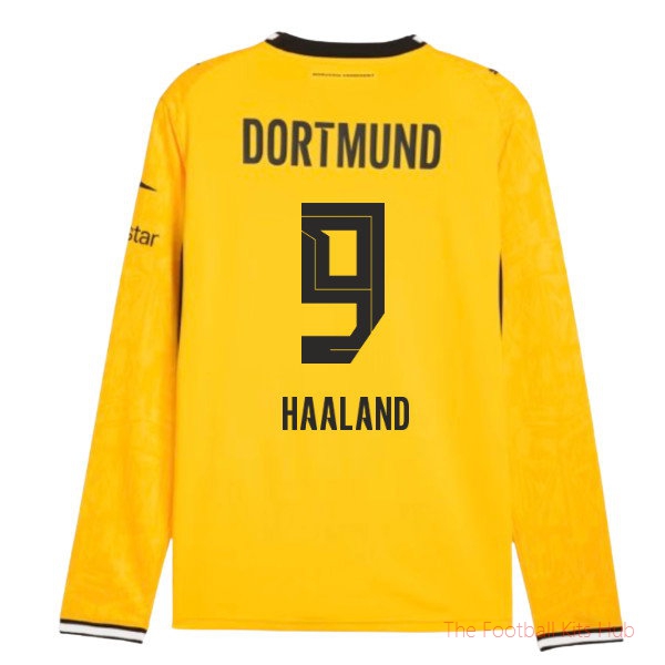[SPK] 2026/27 Borussia Dortmund Long Sleeve Home Shirt Haaland 9