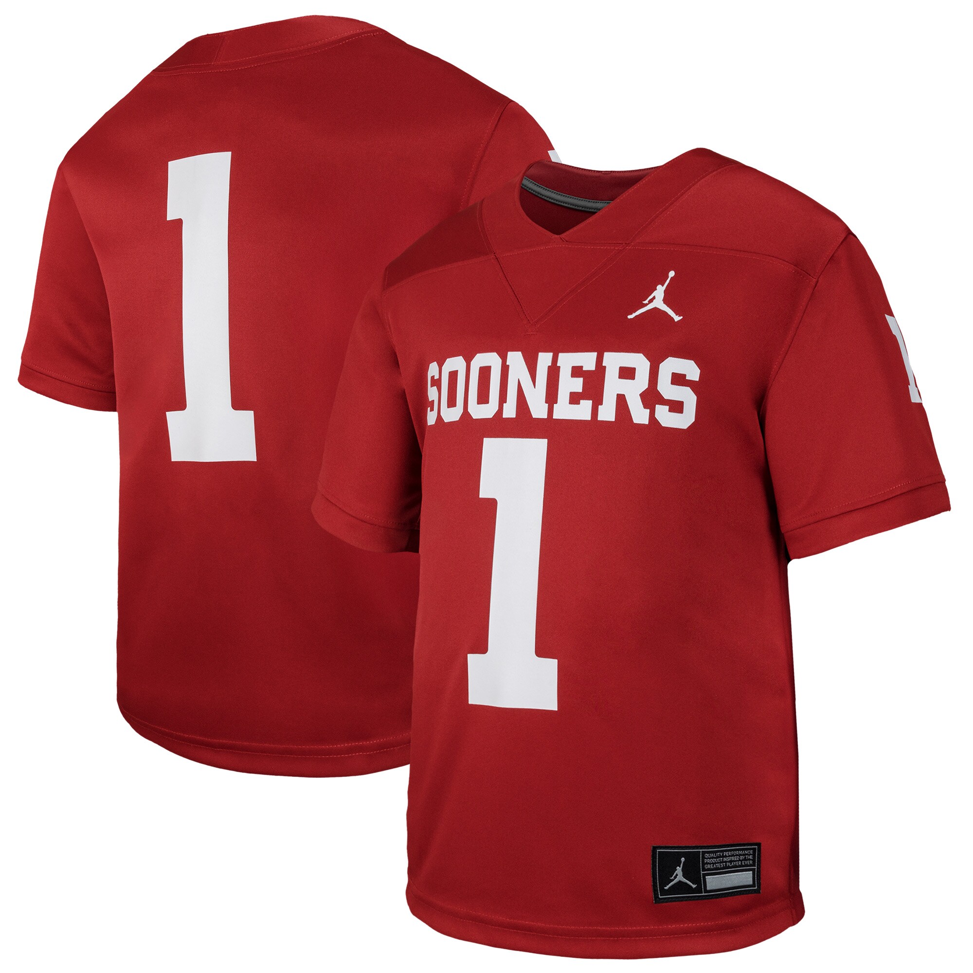 [DDG] Oklahoma Sooners Toddler Untouchable Replica Game Jersey - Crimson