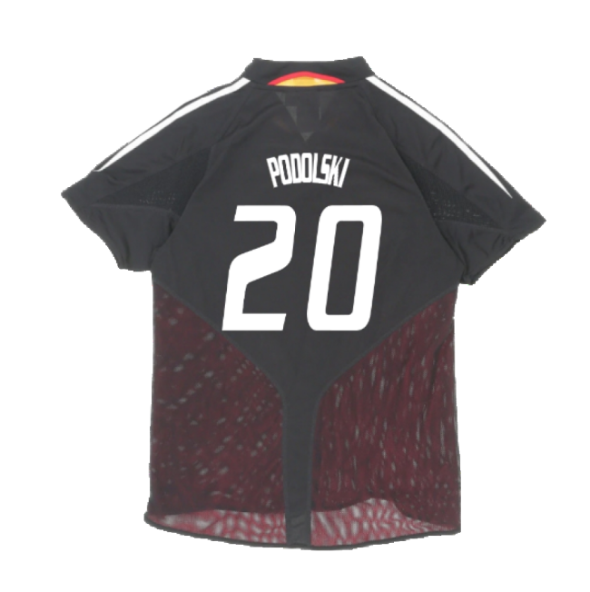 Podolski 20 Elite Style Germany High Standard Away Elite Kit
