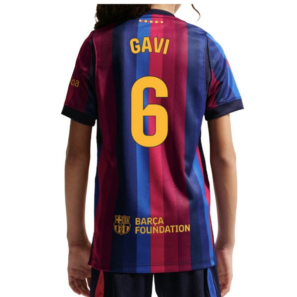 [LLS] 2026-2027 Barcelona Home Shirt (Kids) (Gavi 6)