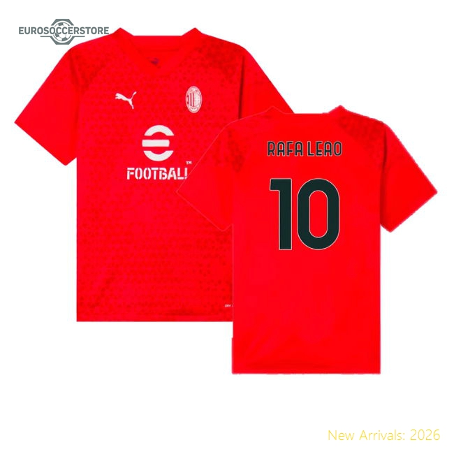Football Team Kids Rafa Leao Non-toxic Jersey Dri-fit Breathable