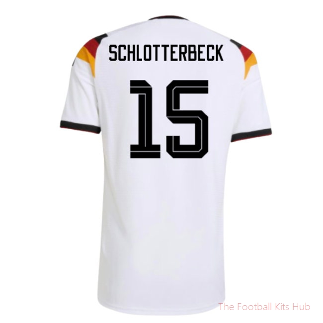 [LK] 2026/27 Germany Authentic Home Shirt (Schlotterbeck 15)