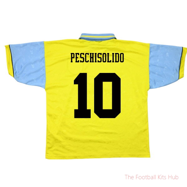West Brom 1995 1997 West Brom Retro Away Shirt (Peschisolido 10)