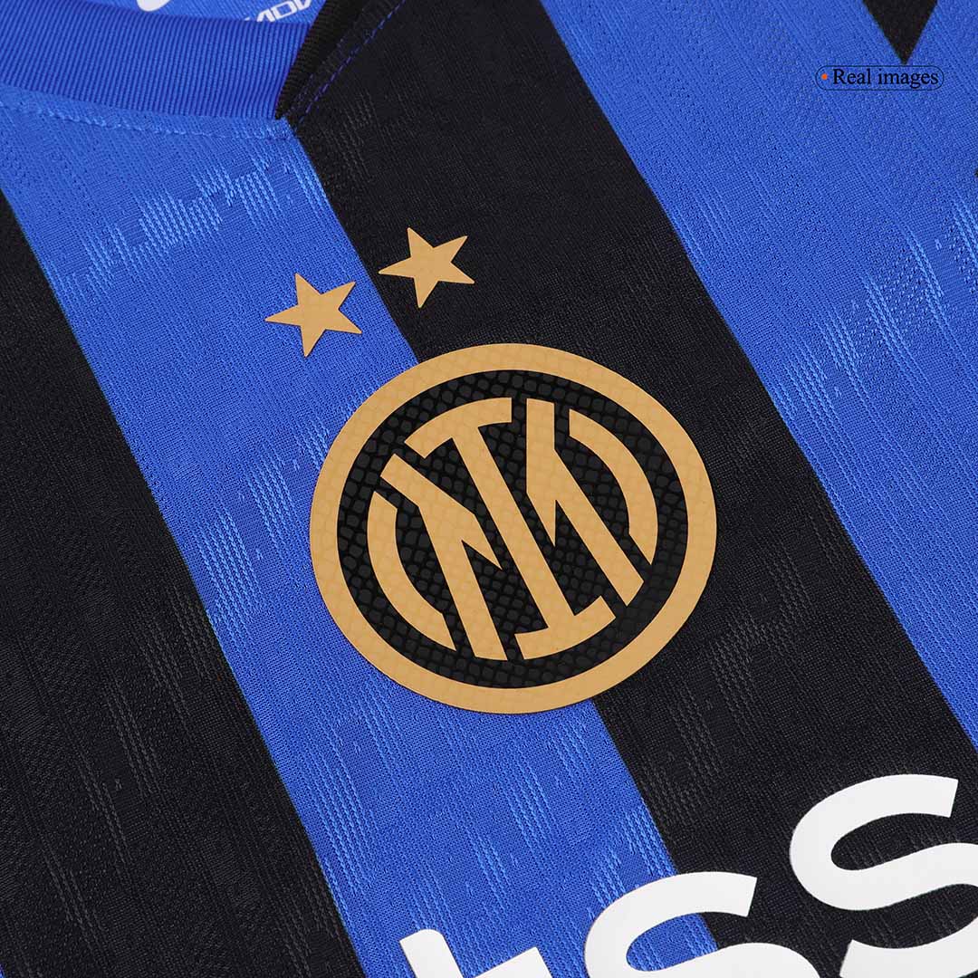 Player Version LAUTARO #10 Inter Milan Home Soccer Jersey 2024/25Authe