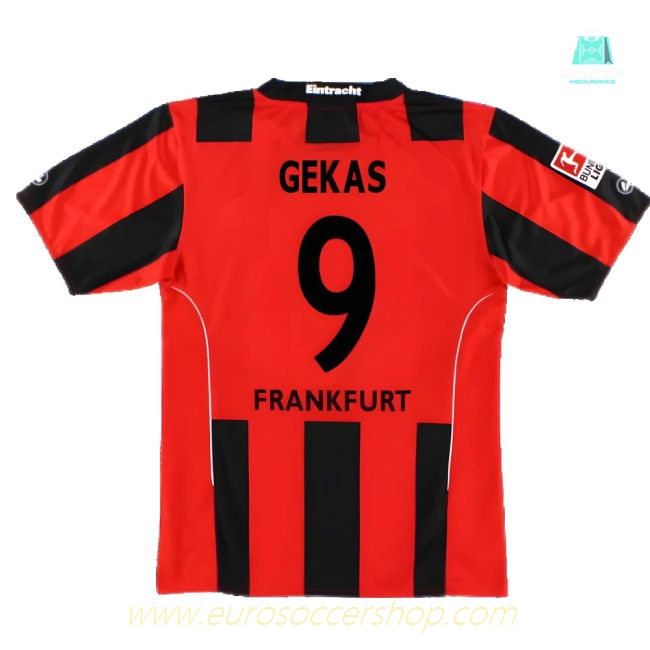 Eintracht Frankfurt 2010-12 Home Shirt ((Very Good) S) (Gekas 9)