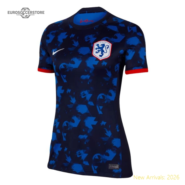 2023-2024 Holland Away Fan Version Ladies Shirt For Match Day