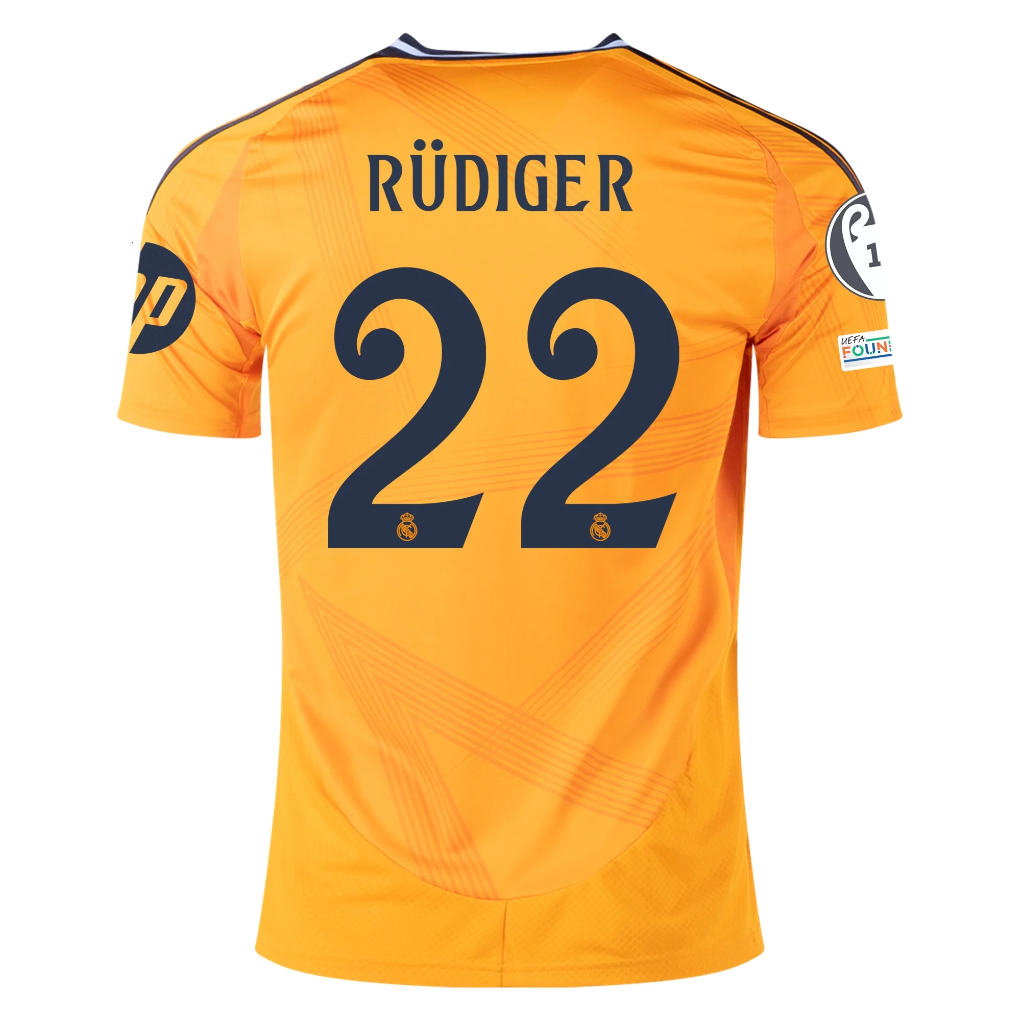 Real Madrid Rudiger 2024-2025 UCL Away Jersey – Authentic Shirt