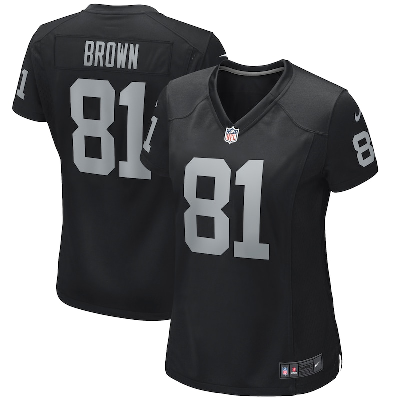 None Tim Brown Star Player LV Raiders High-Quality Jersey for NFL Fans