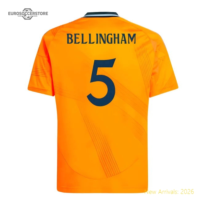 2024-2025 Madrid Real Madrid Away Kit Youth Kit (Bellingham 5)