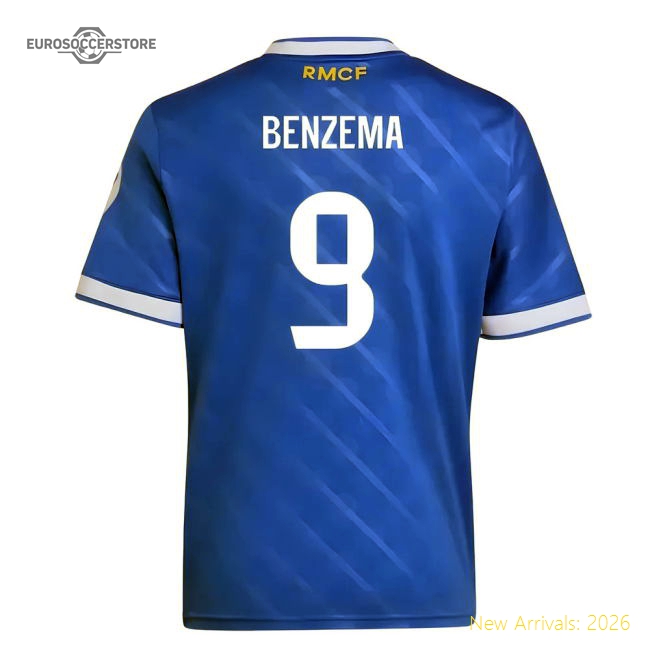 Official 2025-2026 Real Madrid Third Shirt (Kids) (Benzema 9)