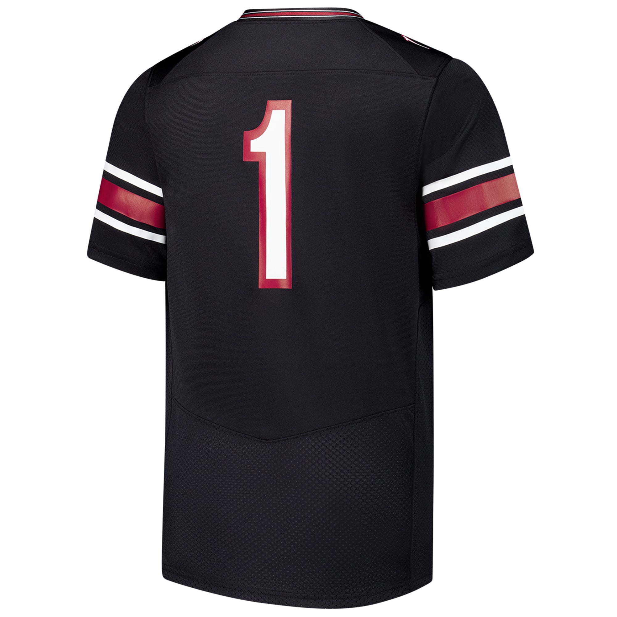 #1 South Carolina Gamecocks Under Armour Youth Replica Football Jersey - Black