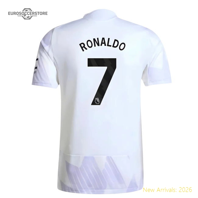 Official 2025-2026 Man Utd Authentic Away Shirt (ronaldo 7) - Premium