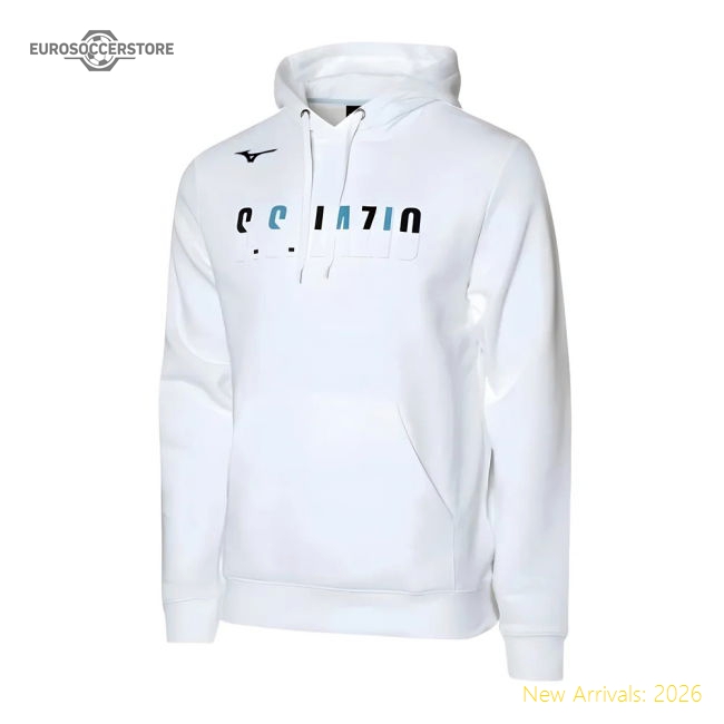Supporter Best-Selling 2024-2025 Lazio Over The Head Hoodie (White)