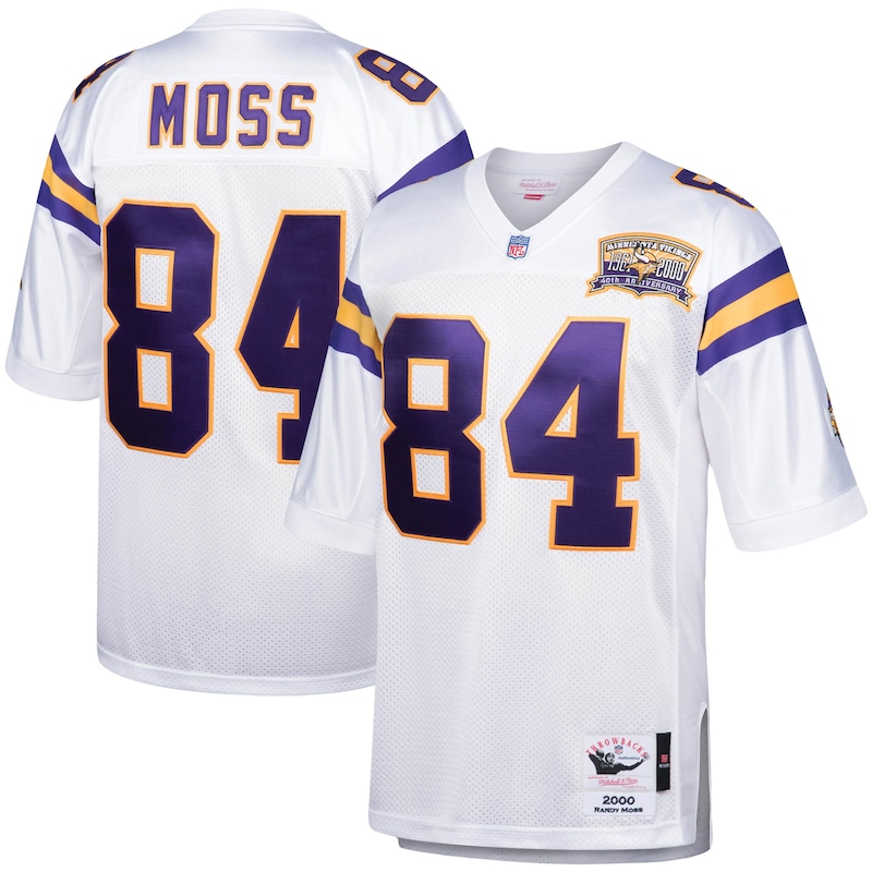 None Randy Moss Minnesota Vikings Bold Game Jersey Game Day Wear