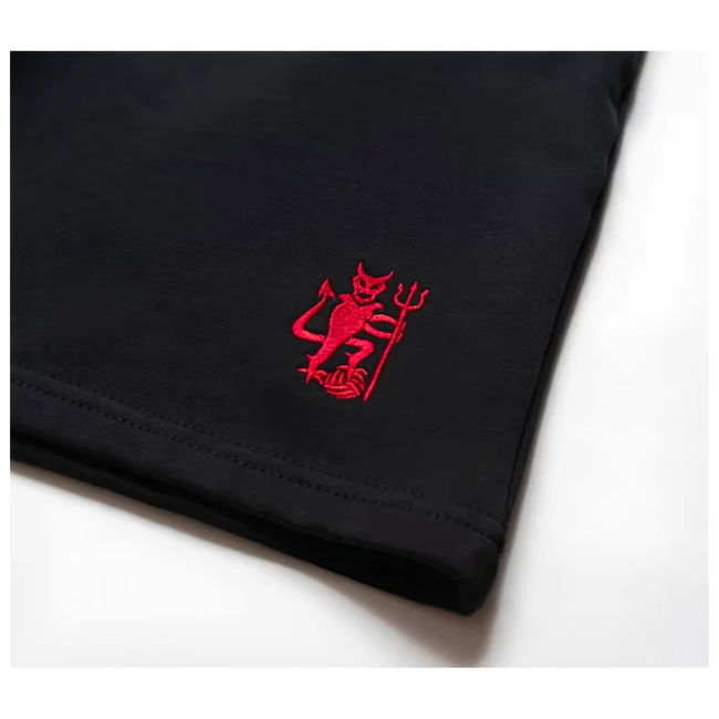 Premium-Quality Man Utd Manchester The Devil Shorts (Black)