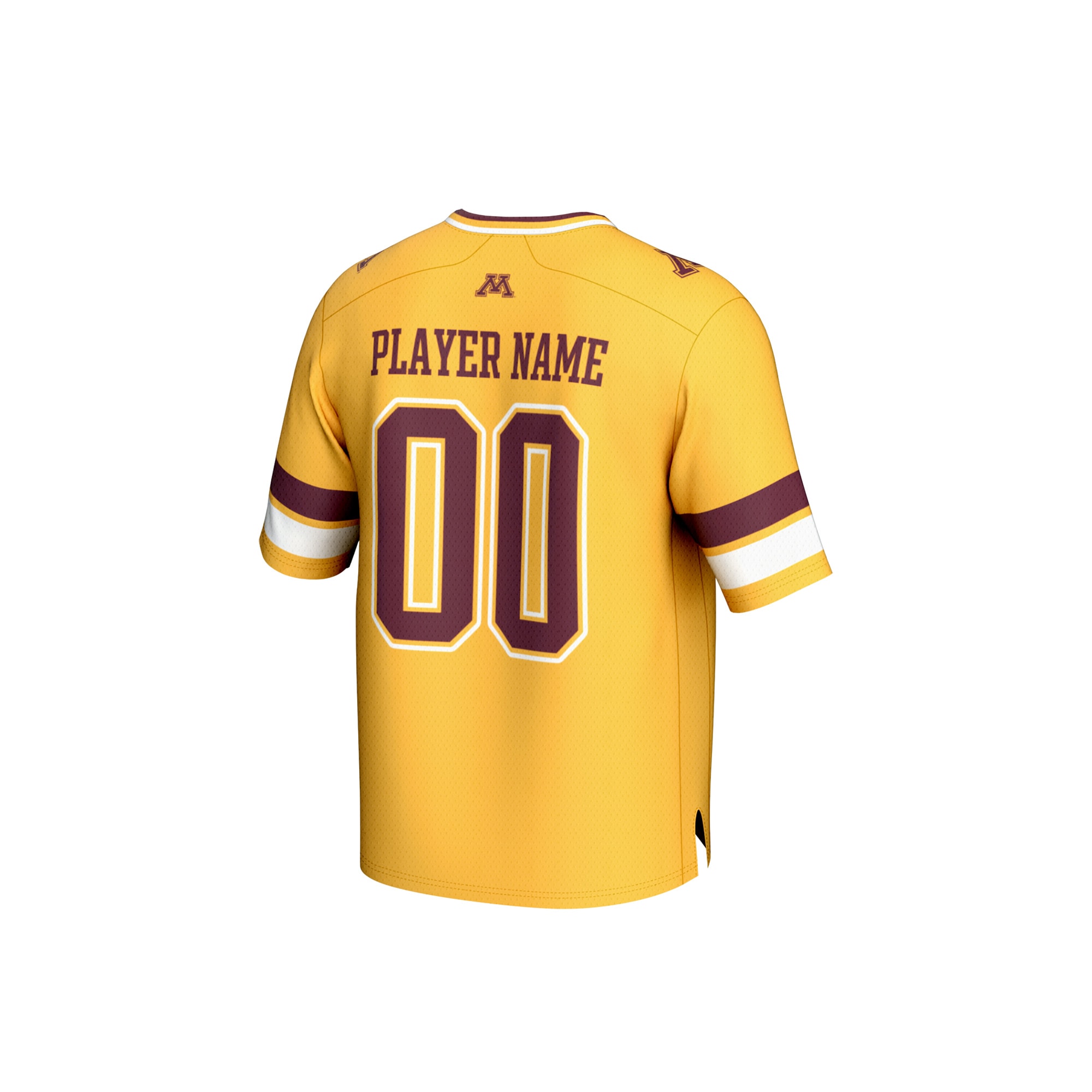 Minnesota Golden Gophers GameDay Greats Unisex NIL Pick-A-Player Football Fashion Jersey - Gold