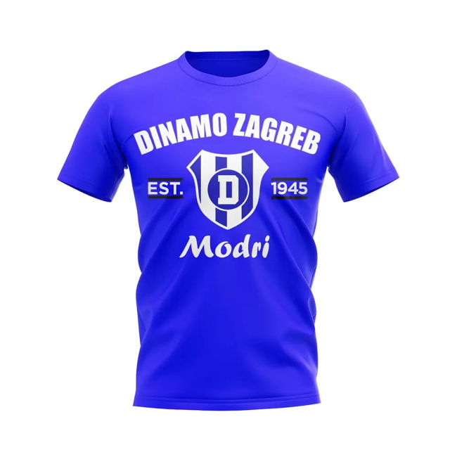 Premium 2025-2026 Football Club T-shirt Blue With Retro Design -
