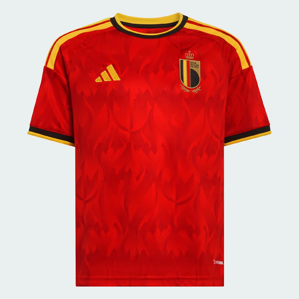 Belgium 2026 Home Jersey | Youth Red Devils Belgian Football Shirt