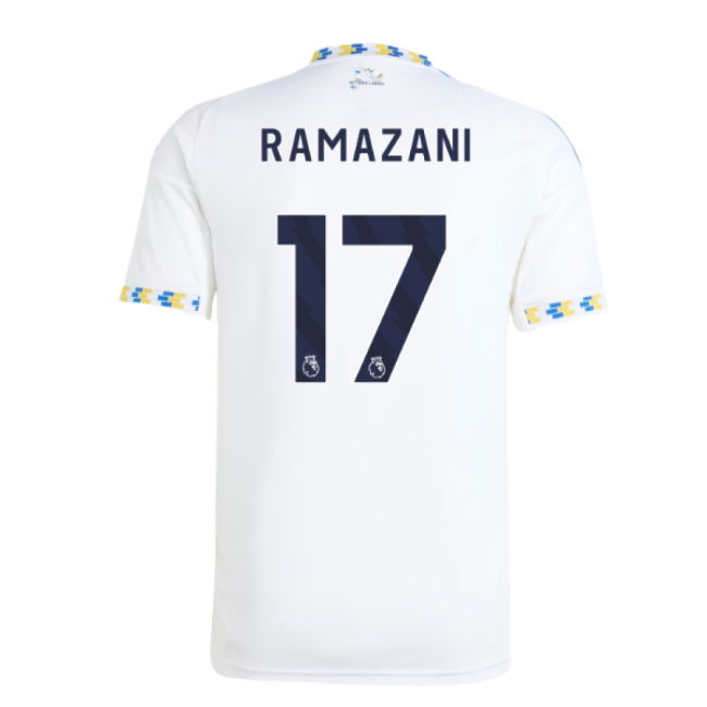 Ramazani 17 Leeds EPL Team Sophisticated Home Match Shirt