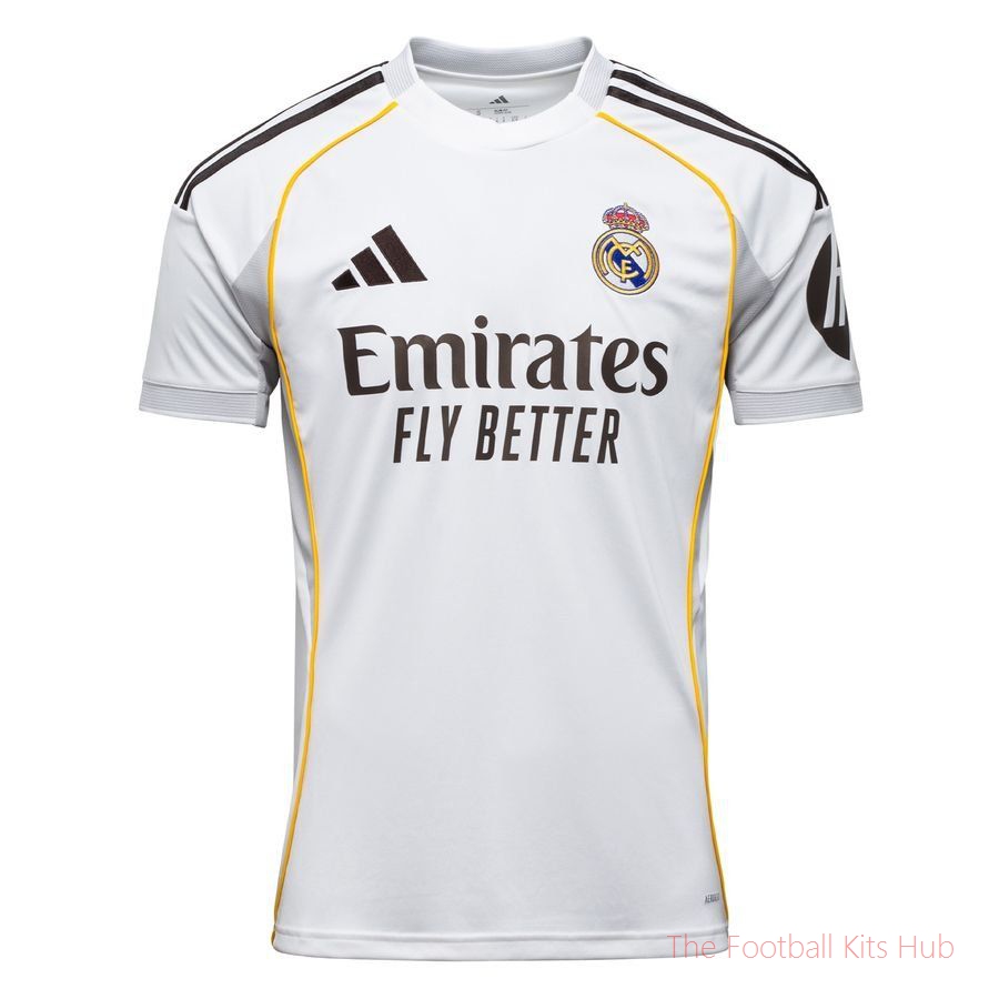 Real Madrid Home Shirt 2025/26 Kids