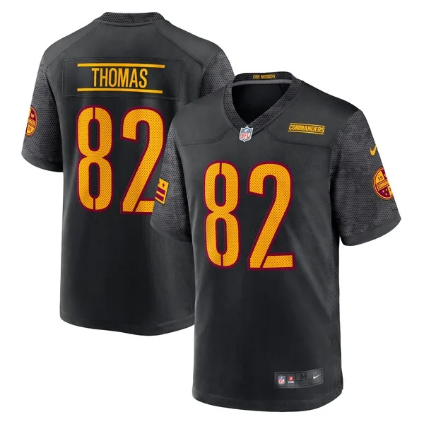 None Logan Thomas Game Jersey - Black | NFL Player Jersey | NFL Footba