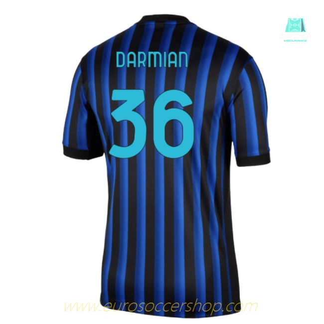 2025-2026 Inter Milan Home Shirt (Darmian 36)