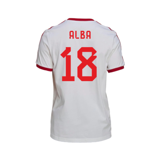 2022-2023 Spain DNA 3S Tee (White) (Alba 18)
