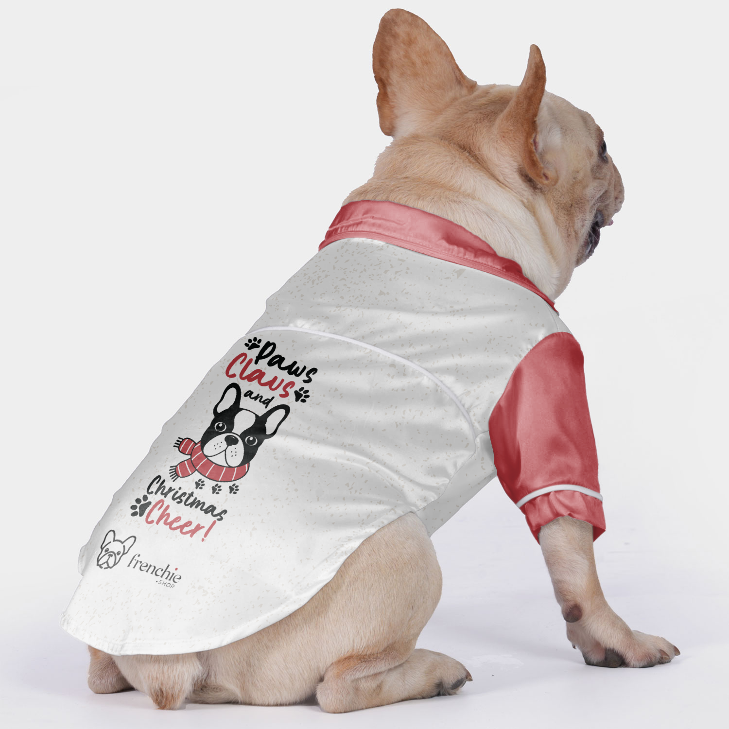 Street-Ready Paws, Claus, And Christmas Cheer! - Pajamas For French B...