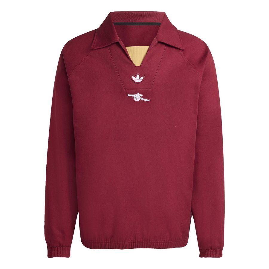 Arsenal Sweatshirt Drill Terrace Icons Burgundy