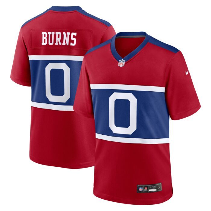 None Men's NY Giants Sleek Premium Material Jersey Football Apparel