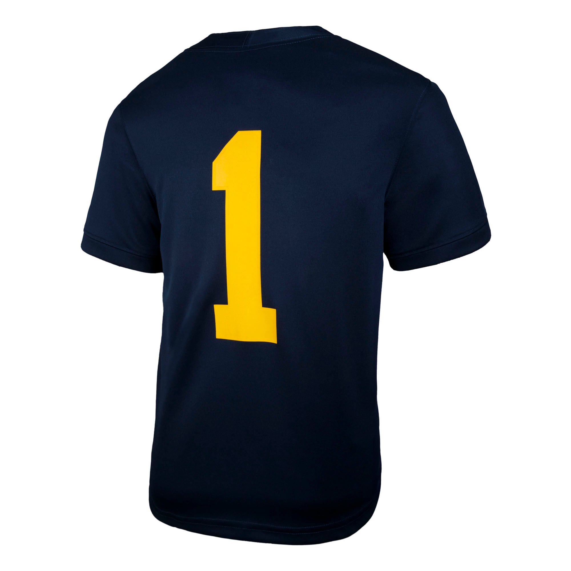 #1 Michigan Wolverines Jordan Brand Toddler Untouchable Replica Game Jersey - Navy
