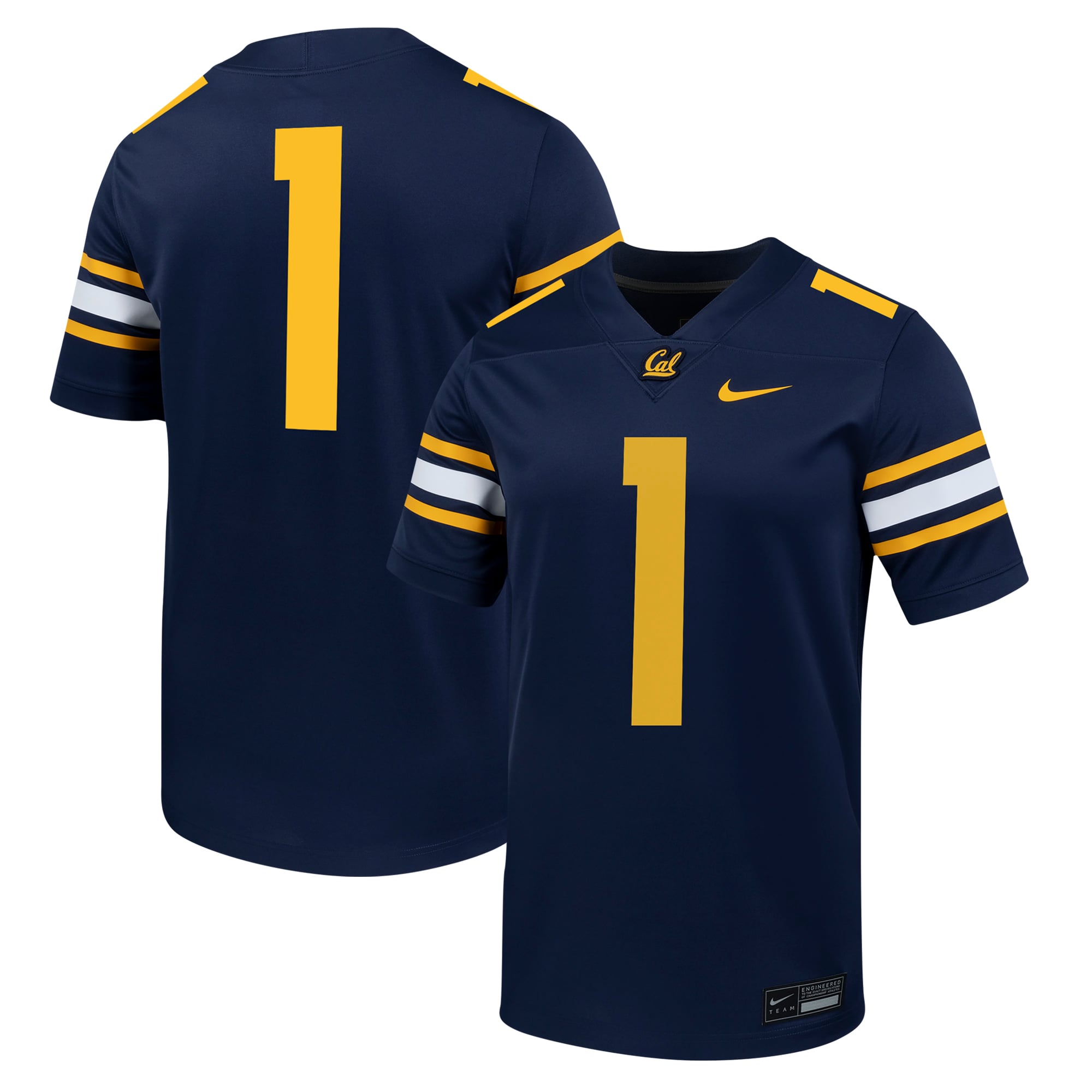 #1 Cal Bears Nike Untouchable Football Jersey - C Navy