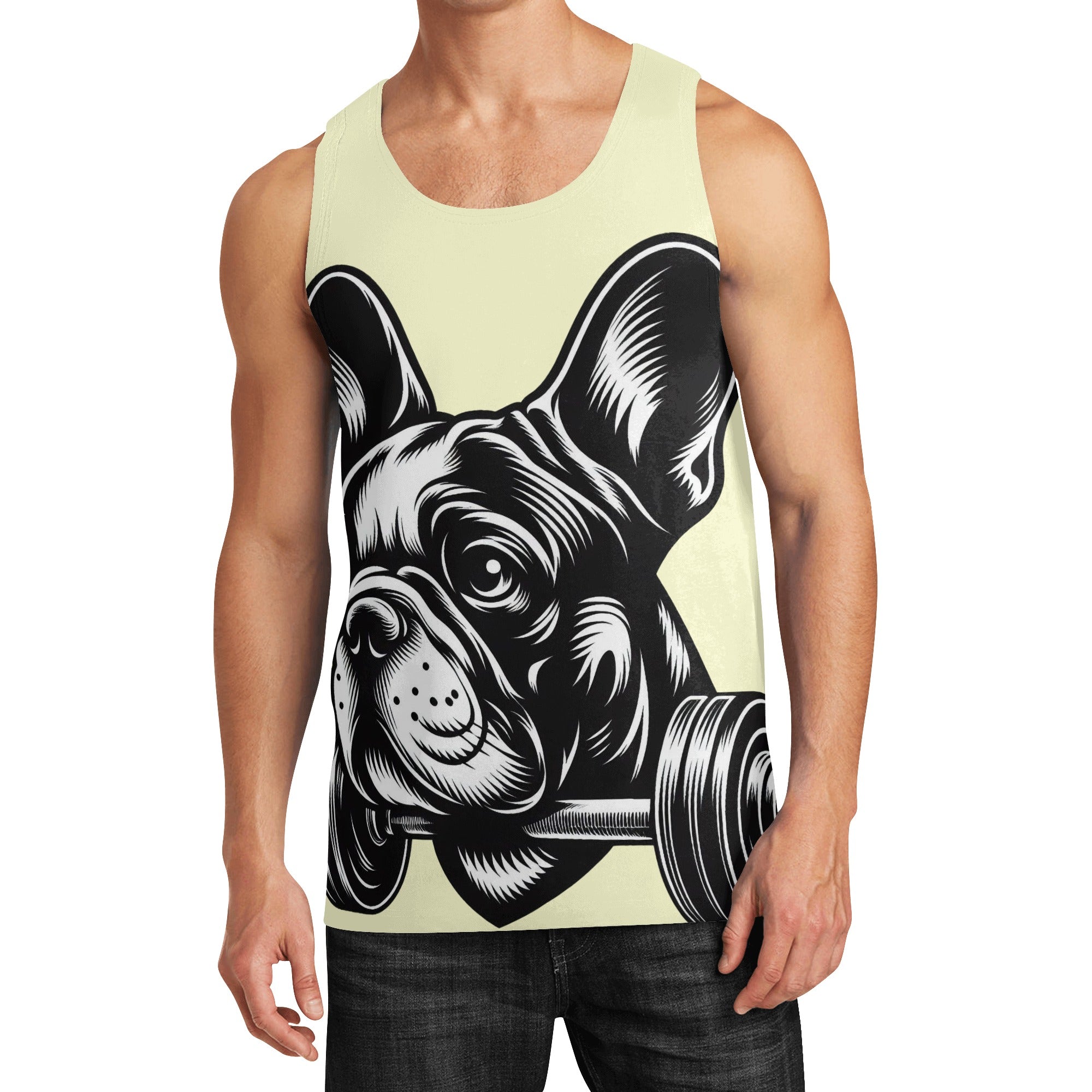 French Bulldog Lover Oliver Men Tank Tops Perfect Gift Idea