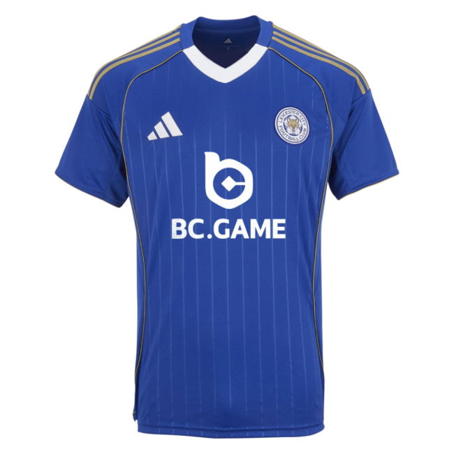 2025-2026 Leicester City Home Shirt (Your Name) - official style