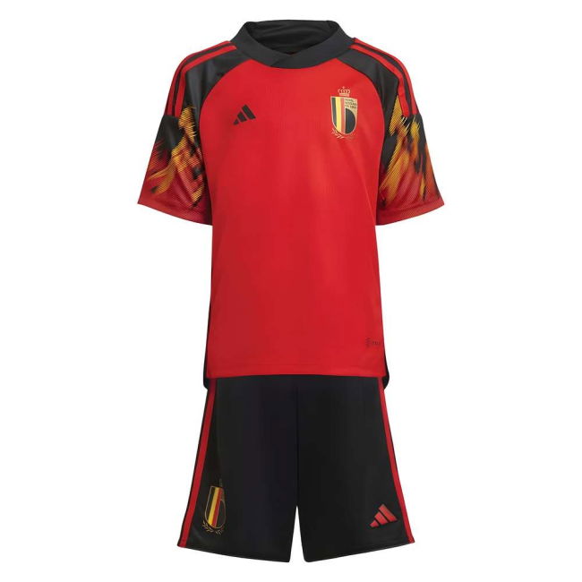 Authentic 2022-2023 Belgium Home Quality Championship Kit