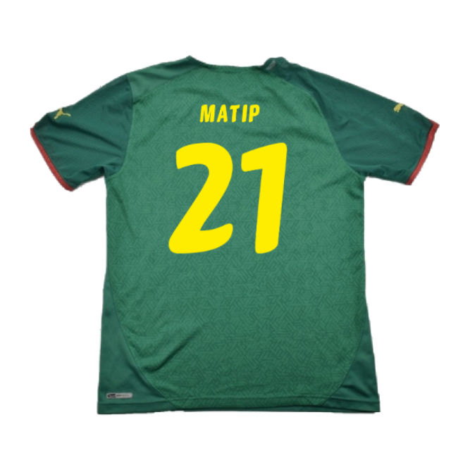 Rare Premium Edition Cameroon Home Rare Jersey (Matip 21)