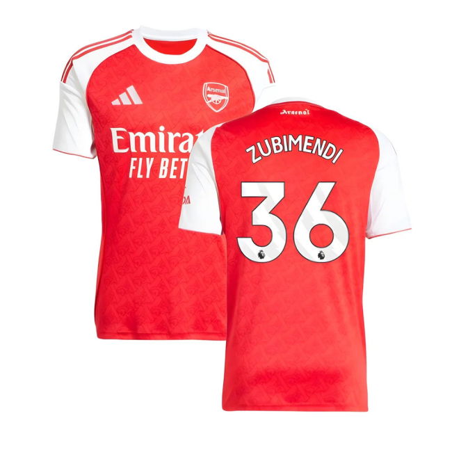 Heritage Arsenal Timeless Home Heritage Jersey (Zubimendi 36)