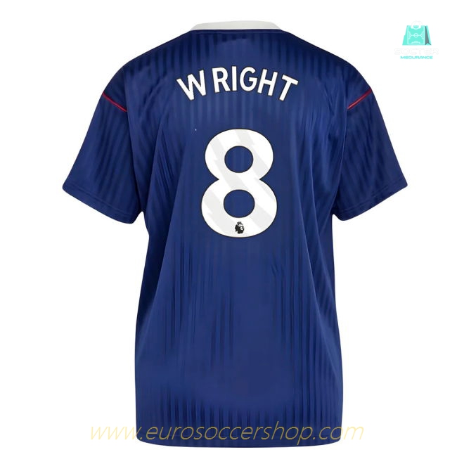 Arsenal Terrace Icons Shirt (Navy) (Wright 8)