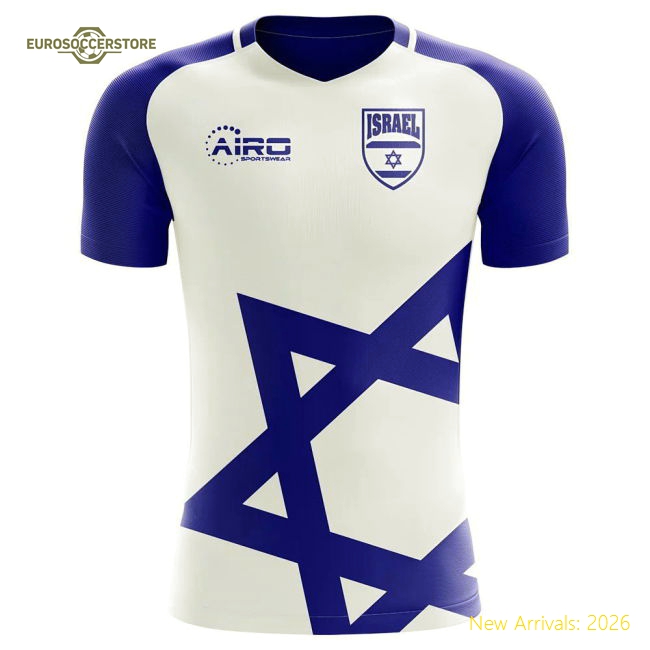 2025-2026 Israel Home Fan Version Womens Shirt For Match Day
