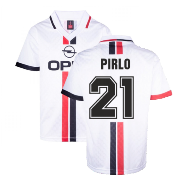 Match Ac Milan Away Pirlo Jersey Lightweight Performance