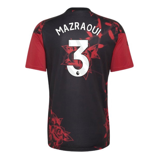 [DDJ] 2026-2027 Man Utd Home Pre-Match Shirt (Red) (Mazraoui 3)