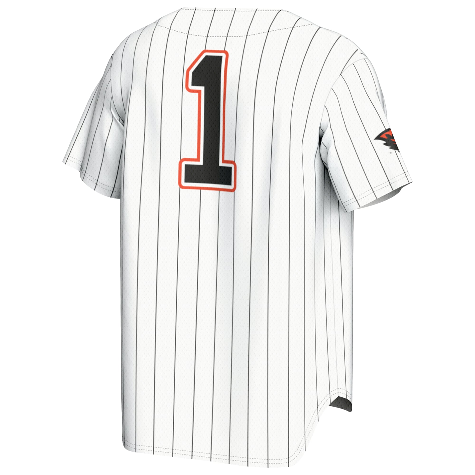 #1 Oregon State Beavers GameDay Greats Lightweight Baseball Fashion Jersey - White