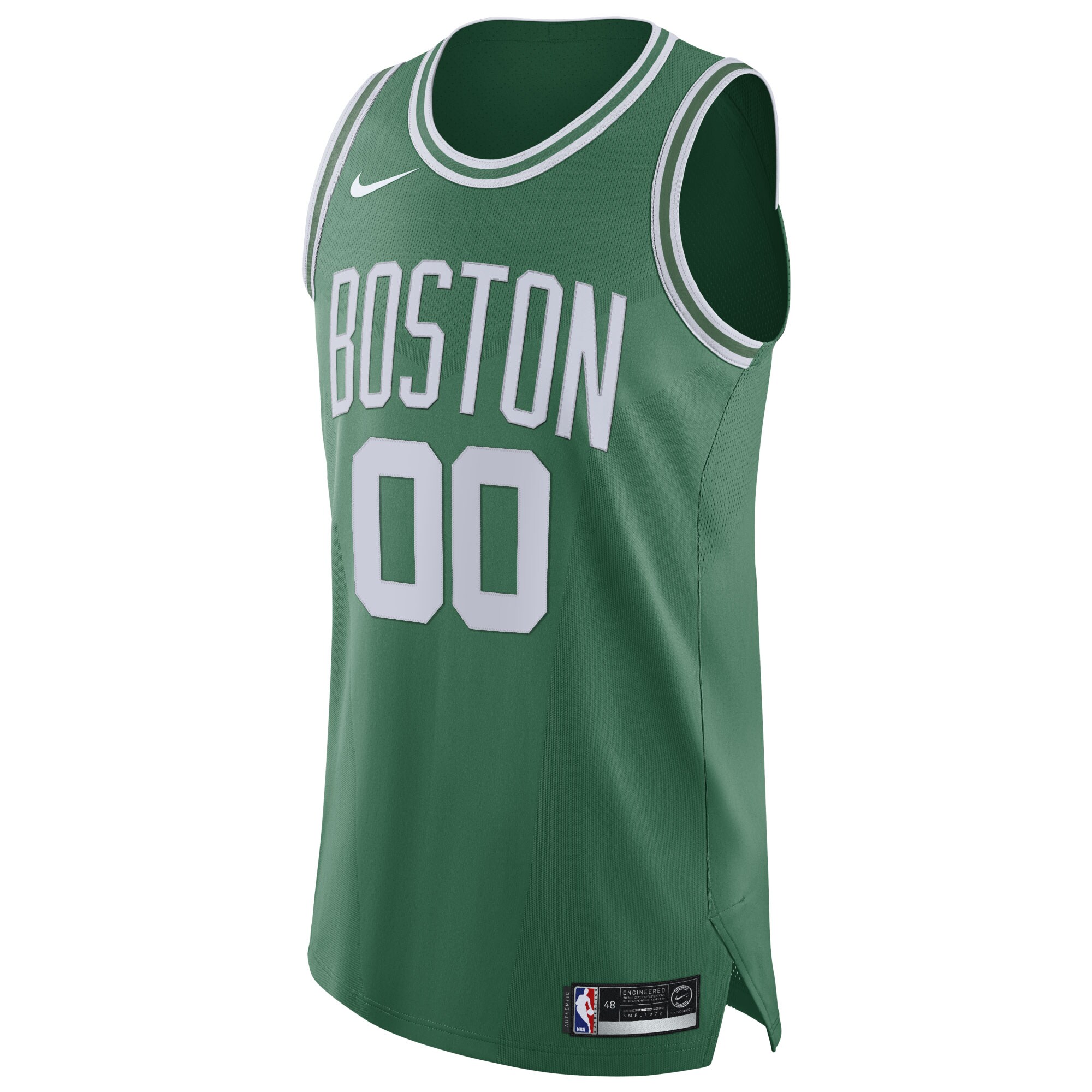 [LK] Boston Celtics 2020/21 Authentic Custom Jersey Green - Icon Edition