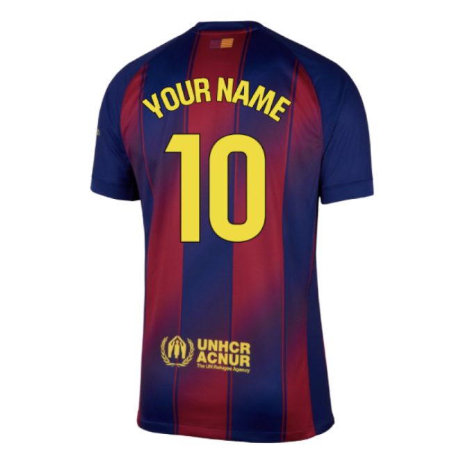 25-26 Barca Home (2025) Jersey Jersey Jersey - Football - Wear- Smart