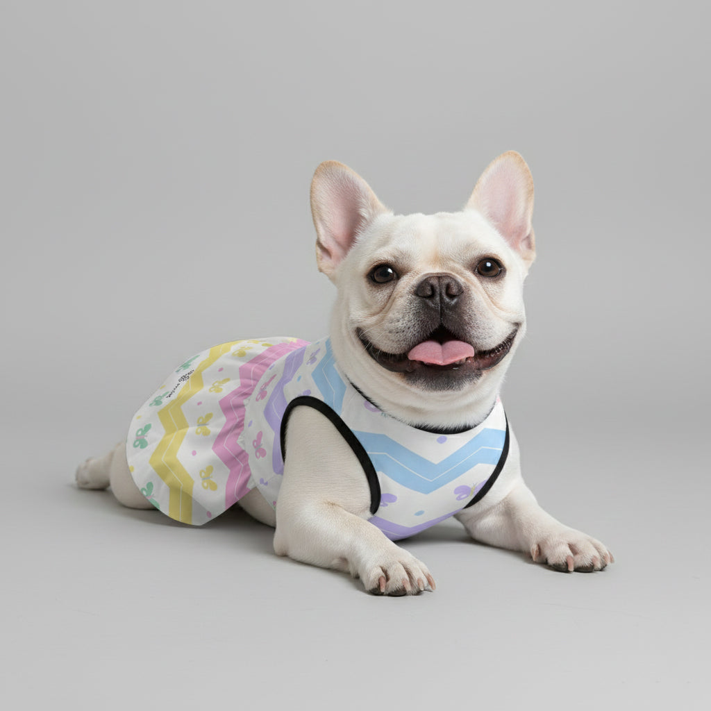 Stylish Riley - French Bulldog Dresses For Females as a Gift Durable