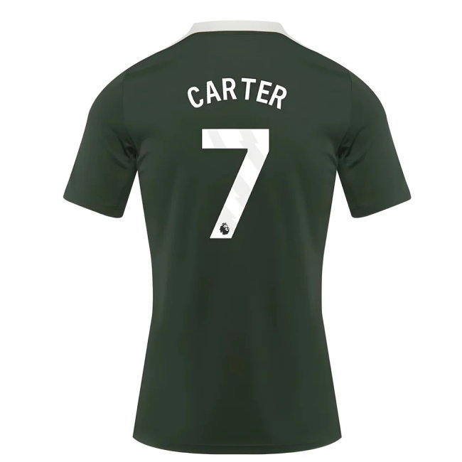 2025-2026 Chelsea Dri-Fit Strike Training Shirt (Green) (Carter 7)