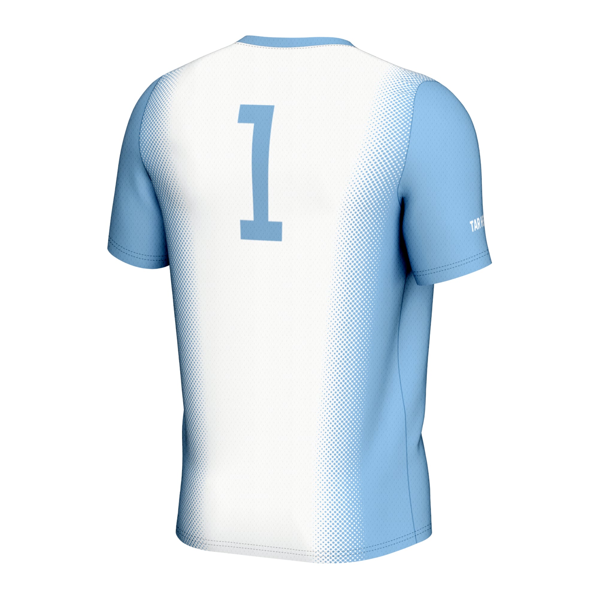 [NJP] North Carolina Tar Heels GameDay Greats Youth Women's Soccer Lightweight Fashion Jersey - White